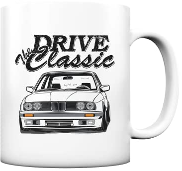 glstkrrn E30 Drive the Classic Tasse, Keramik, 330ml