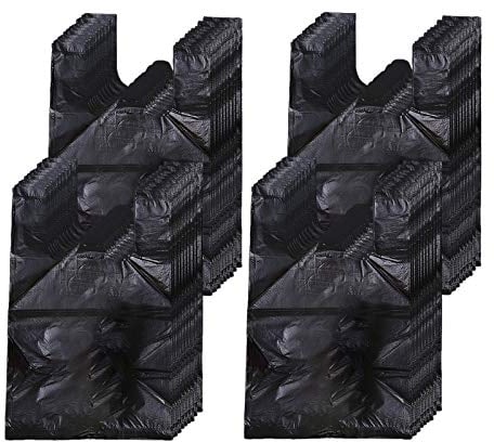 Hipruict Sanitary Napkin Disposal Bags, 400 PCS Personal Disposal Bags for Women Trash Bags with Handle for Feminine Hygiene Product - Black