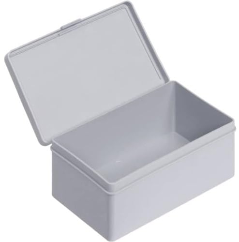Alutec 66018 Scharnierbox (L x B x H) 136 x 87 x 55 mm, Grau, 1 Stück