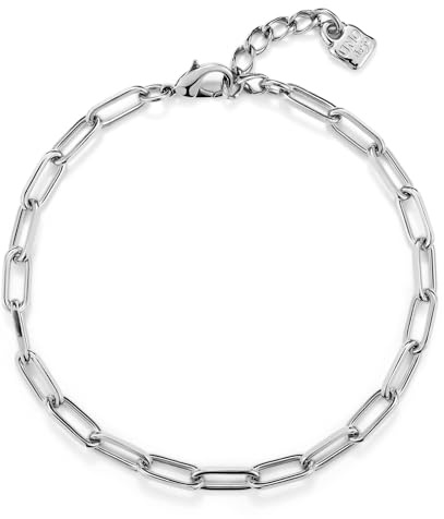 Uno de 50 Kette aus versilbertem Sterlingsilber mit Gliedern