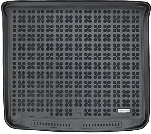 M MOTOS Tapetes de Goma para Maletero Adapta para Fiat 500L Living 2013-2022 Mejore la Comodidad de Sus Viajes con la Alfombrilla Antideslizante - Alfombrilla para Maletero de Coche para Todo Tipo de