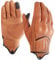 Harssidanzar Herren Vollfinger Ziegenleder Leder Touchscreen Motorradhandschuhe GM028E,Bräunen(Upgrade), Größe S