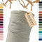 BooGardi Makramee Garn · viele Farben · Creme 5mm x 100m · 3mm oder 5mm · Wollgarn · kreatives knüpfen weben Stricken · DIY Boho Garn