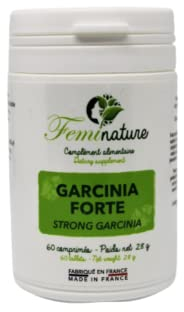 Garcinia Forte | Garcinia Cambodgia Perte de Poids | Coupe faim et Brûleur de graisse | 60% d'AHC - 60 comprimés Végan - 900 Mg par prise