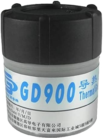 Myazs GD900 Thermoleitpaste Fett CPU GPU Kühlkörper Compound für Thermostat Prozessor Laptop Kühlung LED Licht