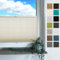 Rollmayer Plissee mit Bohren, Plisseerollo Faltrollo Sichtschutz und Sonnenschutz für Fenster und Tür Premiumqualität Falte für Zuhause, 3 Kollektionen(Binco Creme,B110cm x H120cm)