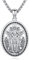 Hekate Halskette 925 Sterling Silber Dreifach Mondgöttin Anhänger Damen Anhänger Halskette Amulett Schmuck Geschenke für Mütter, Damen und Mädchen