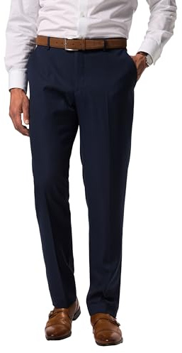 JP 1880 Herren große Größen Übergrößen Menswear L-8XL Businesshose Kasos Baukasten FLEXNAMIC®, bis Gr. 72 dunkel Marine 66 825980730-66