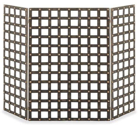 Salvachispas Chimenea Protector contra Chispas Plegable para Chimenea, Extra Grande, 122×85cm, Cortina De Malla De Estilo Industrial para Horno De Llama/Fuego De Leña, Negro