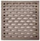 Koem Griglia in Ghisa per Caduta Cenere e Aerazione Resistente alle Alte Temperature per Camini Stufe Barbecue Fornelli Made In Italy (20x20 cm)