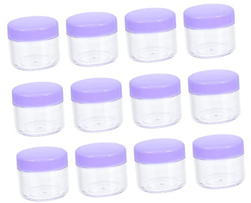 Healeved Boîtes De 20 Pièces 20G G Boîte De Crème Pour Le Visage Conteneurs De Stockage Boîtes De Crème Portables Bouteilles De Shampoing Sous-Bouteilles Élégantes Bouteilles De Voyage