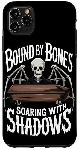 iPhone 11 Pro Max Satanic Skeleton Coffin Goth Skull Case