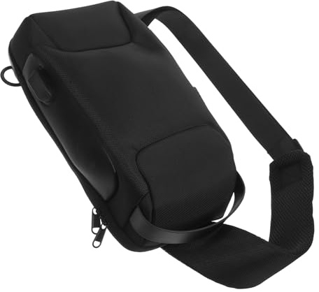 Brusttasche für Herren aus Oxford Stoff mit USB Port und Zahlenschloss