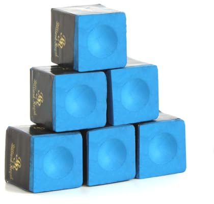 Billiard-Royal Billardkreide Billiard Chalk in Turnier Qualität Kreidefarbe Blau