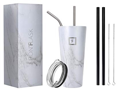 IRON °FLASK Classic Tumbler - 945 ml, vakuumisolierter Edelstahl, heiß kalt, doppelwandig, Thermo-Reisebecher, Wasserflasche aus Metall