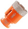 BGTEC Diamond Drill Bit Tile Hole Saw 40mm with M14 Thread for Porcelain Ceramic Tile Granite Marble Masonry Granite Stone Vacuum Brazed Bit 60mm Length