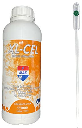 F-MAX XL-Cel 1 L Bloom Blüten Stimulator flüssig nährstoffe dünger Blüte + Pipette