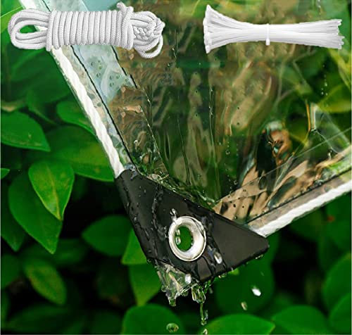 Outdoor Gartenlauben Transparente Planen(5x7.5m/16.4x24.6ft)