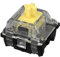 105PCS Gateron Yellow Ks-15 RGB Optical Switches for All MX Mechanical Keyboard (Optical Yellow)