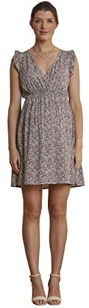 VERTBAUDET Robe Fluide imprimée Grossesse et Allaitement Rose Moyen Imprime 40