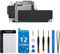 for iPhone 12 Loud Speaker Buzzer Module Replacement for iPhone 12 Pro with Assembly Loudspeaker Ringer Sound Connector Flex Cable Part Audio with Complete Repair Tools Kit for A2172 A2402 A2403 A2404