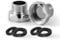 OFFO Shower Hose Reducer Adaptor Connection G3/4 Female to G1/2 Male, Chrome 2Pcs