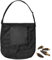 QmjdDymx Pilzfuttersack, großer Pilzjagdbeutel, zusammenklappbarer Mesh Pilz -Picking -Tasche für Bushcraft & Gartenbedarf (schwarz)