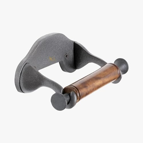 Assorted Collections Toilet Roll Holder Wall Mounted – Cast Iron Toilet Paper Holder for Bathroom - Novelty Toilet Roll Holder with Included Hardware (Plain Antique)