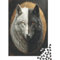Two Intertwined Wolves 1000 Teile Puzzle Für Erwachsene Puzzlespiele Für Die Ganze Familie Puzzle Für Erwachsene Und Kinder Ab 14 Jahren 1000pcs (75x50cm)