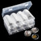 100 pièces Capsules de Monnaie Capsules pour Pièces de Monnaie Conteneur 27mm porte Pieces de Monnaie Collection Pochette pour Pieces de Monnaie pour Collecte et Stockage de Pièce de Monnaie