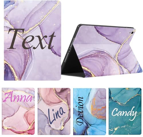 Xylota Personalizzate Custodia per Honor Pad X9 11,5 Tablet, Personalizzabile Cover con Testi Aesthetic Disegni in PU Pelle Flip Protettiva Personalizzata Case, Marble