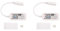 SAROAD 2X RGB LED-Lichtstreifen-Sprachsteuerung Arbeiten Sie mit Alexa und Home, WIFI Wireless Smart Controller