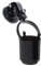 CVZJ Auto-Becherhalter, Becherhalter, Saugnapf-Halterung, schwarz, ABS, Durchmesser 85 mm, Getränkehalter, verstellbar