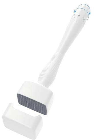Derma Stamp Derma Stamp 140 broches en titane Tampon professionnel pour la croissance du visage, du corps, des cheveux et de la barbe Réglable de 0 à 3 mm