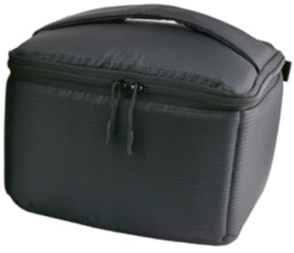 MERIGLARE Tragetasche für Gaskartuschen, Tackletasche für Gaskanister, Tasche für Gas Flasche, Transport Bag, für Transport, Reisen, Outdoor Aktivitäten, Höhe 9 cm Gastopf