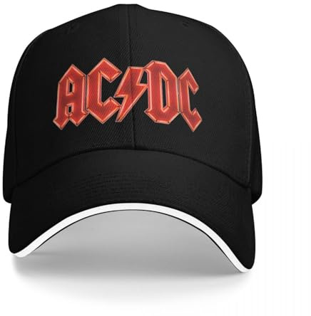 Herren und Damen Baseball Hüte Baseball Caps AC Band Rock DC Casquette Weiblich Männlich Casual Sommer Caps Geschenk