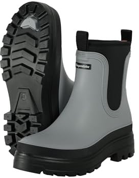 Regenliebe Damen Regenstiefel Short Story Halbschaft Gummistiefel Feel Good wärmend gefüttert