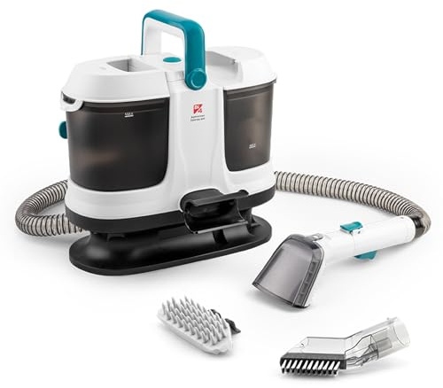 Di4 Aspiroclean Essenza 600, Polsterstaubsauger, Leistung 600W, für Flüssigkeiten und Feststoffe, 15 kPa, Doppelbehälter, Zubehör Inklusive, Ideal für Sofas, Teppiche, Polster und Auto