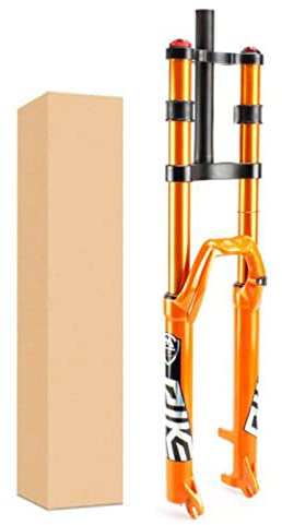 WIQUYBML Forcella Anteriore Air Supeion con Escursione di 150 mm, Forcella a Doppia Spalla in Lega di Alluminio Ultraleggera da 27,5/29 Pollici, Perno da 100 mm (9 Fori), Accessori per moun