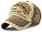 Tioamy Baseball Kappe Basecap Unisex einstellbare Retro Baseball Hut Freizeit Cap modischste Cotton Cap Schreiben Outdoor Hut, Einheitsgröße, Kaffee