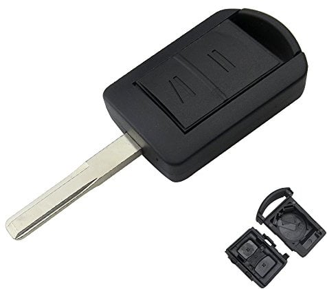 Guscio Chiave per Opel Corsa Combo Meriva Tigra | 2 Tasti | Telecomando