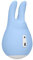 Loveline by Shots - Wiederaufladbares Silikon Aufliege Vibrator Love Bunny, blau