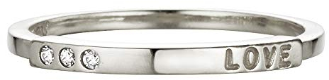 cai Damen Ring 925/- Sterling Silber rhodiniert Zirkonia weiß 135270191