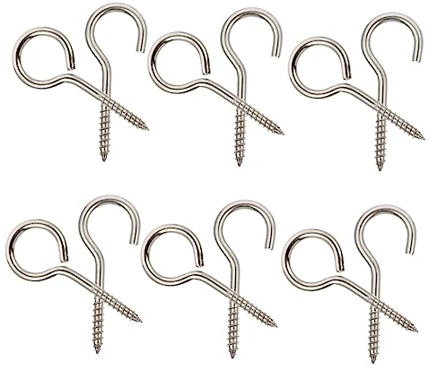 12st Schrauben Deckengitterclips Deckenhaken Abhängen Haken Zum Aufhängen An Der Decke Schwere Schraube Deckenhaken Aus Metall Aufhänger Rostfreier Stahl Pflanzer Selbstschneidend