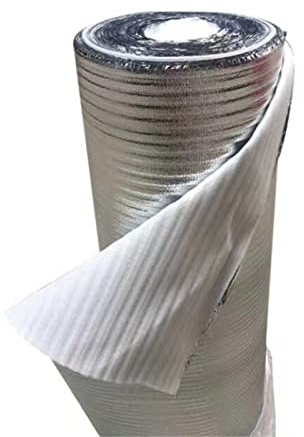 HARICSET Trittschalldämmung Laminat Laminat Unterlage 2 mm Dick Dämmunterlage Dämm Parkett Fußboden Bodenunterlage Unterlage Dämmung Boden Laminat Fußbodenheizung(Size:1 * 40m)