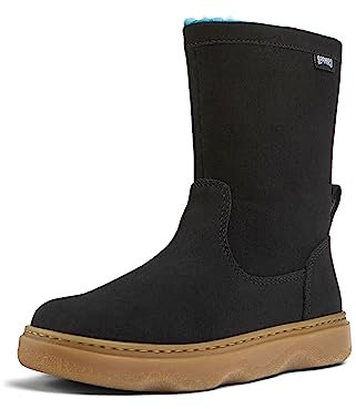 Camper Kiddo K900332, Zip media/elastico medio Bambine e ragazze, Nero 002, 26 EU