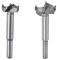 TA-VIGOR Forstner Wood Boring Drill Bits 24mm 25mm Dia, Hole Saw Carbide Alloy Steel Tip Round Shank Cutting for Hinge Plywood Wood Tool