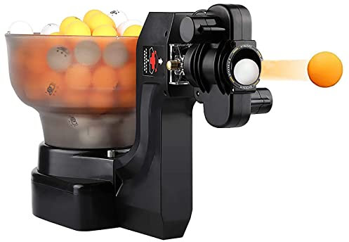 Ddasam Macchina per Palline da Ping Pong Macchina per Palline Automatica Multi-Rotazione Multi-Goccia Macchina per Palline / 9 Diversi Robot da Ping Pong con Palline Rotanti