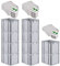 PROREGAL SuperSparSet 10x Eurobox NextGen Grip mit Scharnierdeckel und grünen Schiebeschnappverschlüssen, HxBxT 32x30x40cm, 30 L, Grau, Griffe geschlossen, Eurobehälter, Transportbox