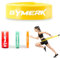 GYMERK Resistance Bands, Naturlatex Widerstandsbänder Krafttraining, Fitnessbänder für Klimmzüge Training, Kraftraining, Yoga, Pilates, Physiotherapie für Männer und Frauen